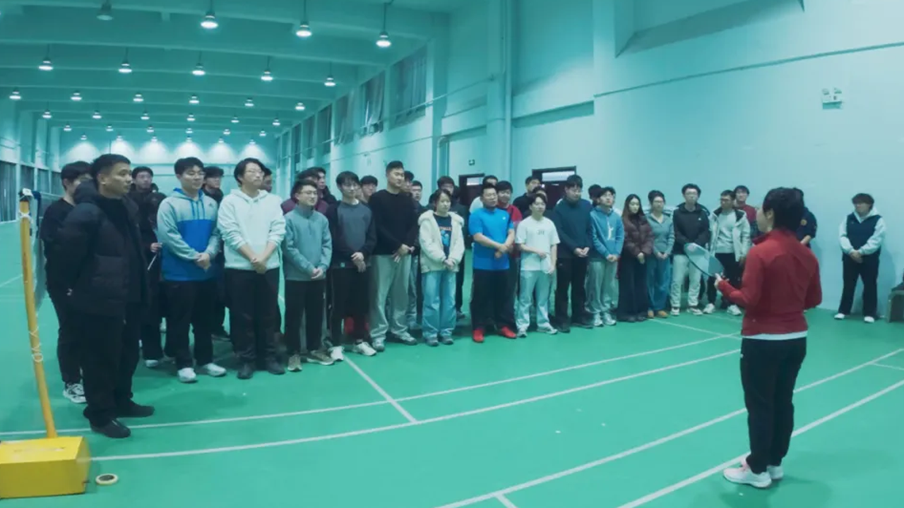 活动开始前谢平老师讲话